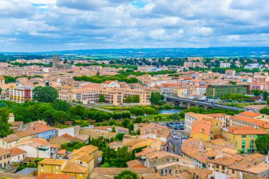 Modern Carcassonne, Frangı havadan görünümü