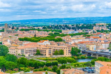 Modern Carcassonne, Frangı havadan görünümü