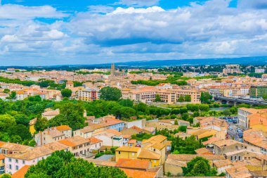 Modern Carcassonne, Frangı havadan görünümü