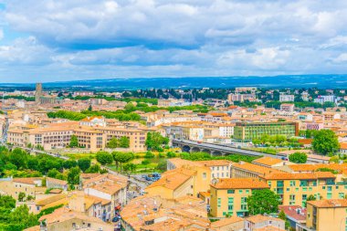 Modern Carcassonne, Frangı havadan görünümü