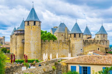 Carcassonne 'daki Chateau Comtal, Franc