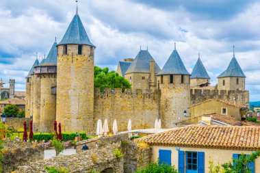 Carcassonne 'daki Chateau Comtal, Franc