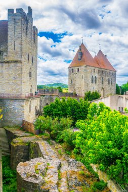 Porte eski şehir, Carcassonne için Frangı önde gelen Narbonnaise