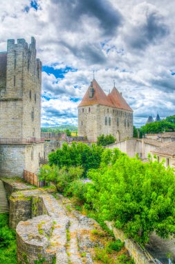 Porte eski şehir, Carcassonne için Frangı önde gelen Narbonnaise