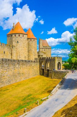 Porte eski şehir, Carcassonne için Frangı önde gelen Narbonnaise