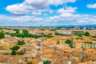 Modern Carcassonne, Frangı havadan görünümü
