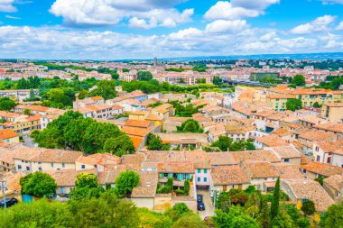 Modern Carcassonne, Frangı havadan görünümü