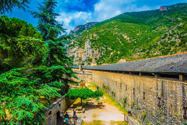 Opevnění Města Villefranche Conflent Frank — Stock fotografie