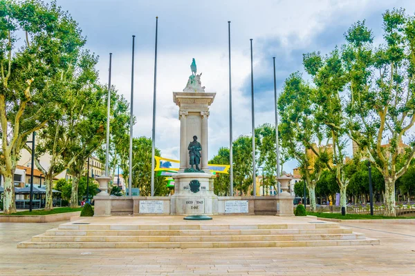 Dünya Savaşları Narbonne Frangı Kurbanları Anıt — Stok fotoğraf
