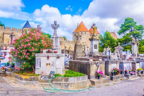 Friedhof Von Carcassone Franc — Stockfoto