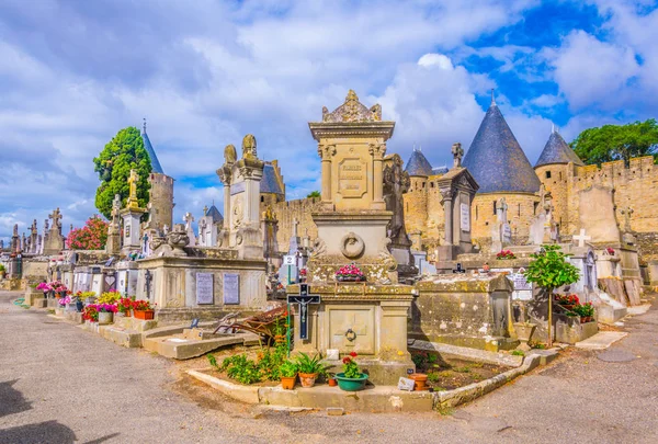 Friedhof Von Carcassone Franc — Stockfoto