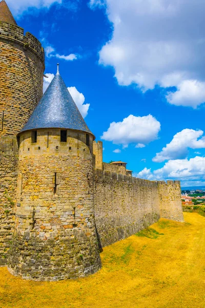 Fortification Carcassonne Franc — Stock Photo, Image