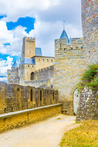 Fortification Carcassonne Franc — Stock Photo, Image