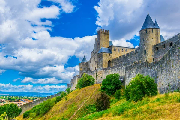 Fortification Carcassonne Franc — Stock Photo, Image