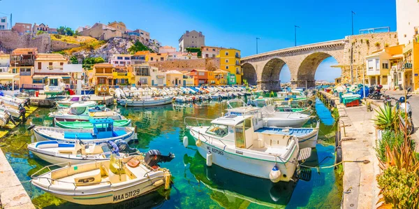 Vallon Des Auffes Porto Marsiglia Franc — Foto Stock