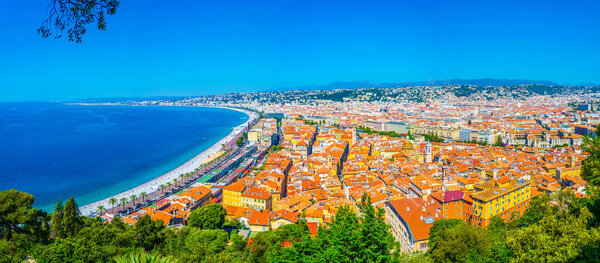 Вид с воздуха на Ниццу, Франк
