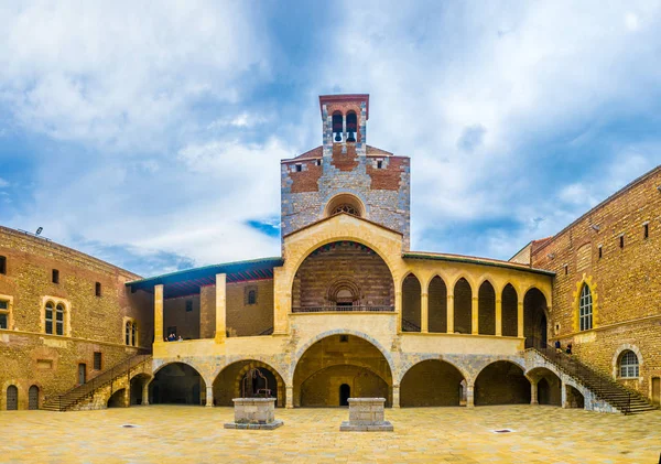 Palacio Los Reyes Mallorca Perpiñán Franco — Foto de Stock