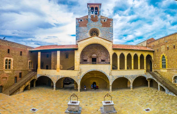 Palacio Los Reyes Mallorca Perpiñán Franco — Foto de Stock