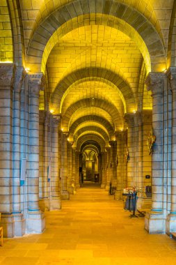 Monaco, Monaco, 14 Haziran 2017: İç Monac Saint Nicholas Katedrali