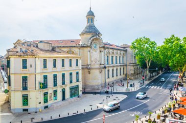 NIMES, FRANCE, JUNE 20, 2017: Lycee Alphonse Daudet in Nimes, Franc