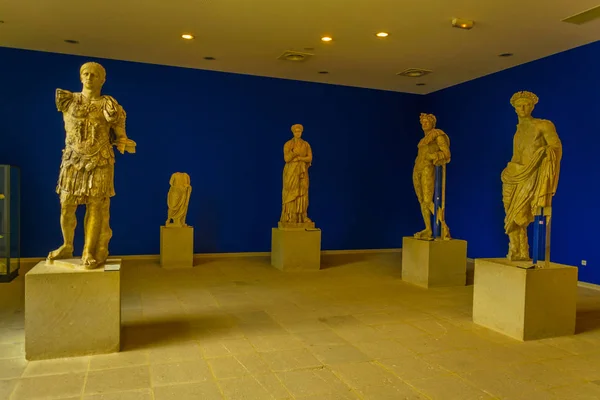 Vaison 2017年6月19日 考古学博物馆的内部在 Vaison 莴苣法郎 — 图库照片
