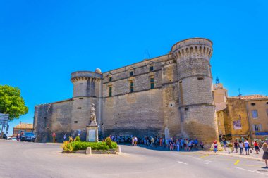 GORDES, FRANCE, JUNE 24, 2017: Gordes castle in Franc