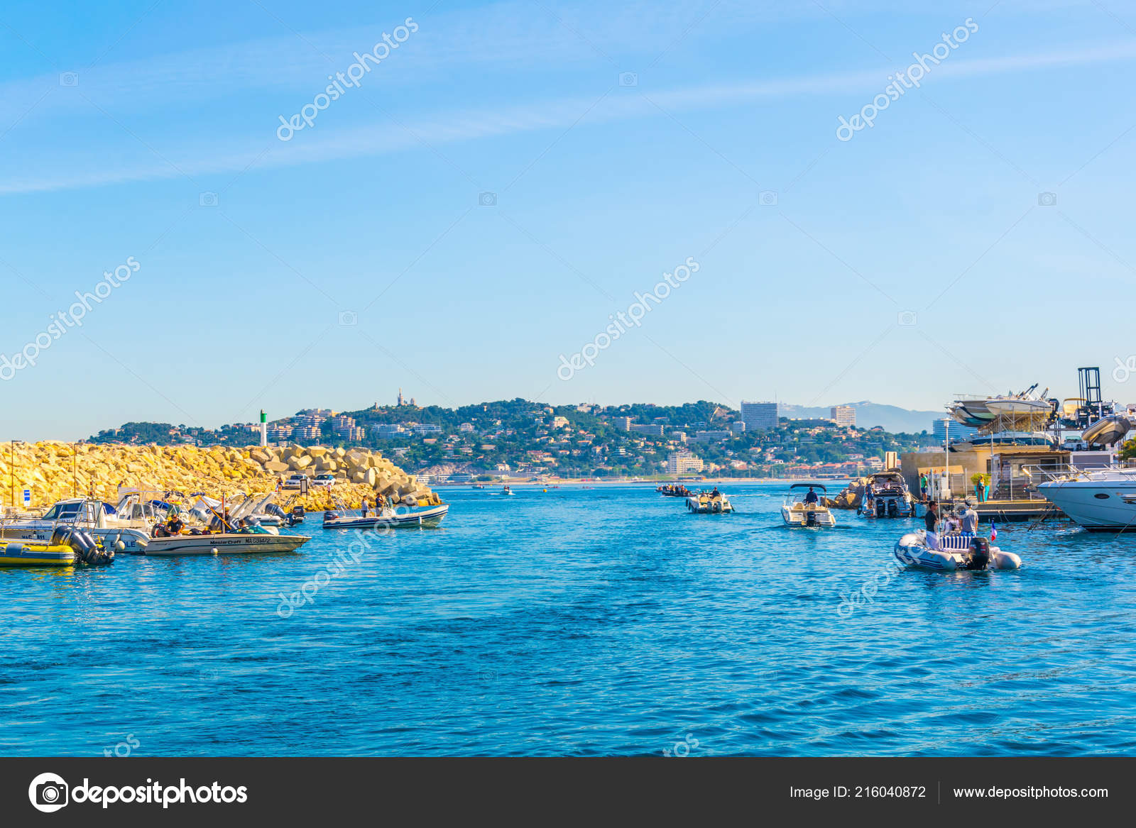 Marseille France June 2017 Pointe Rouge Marina Marseille - 