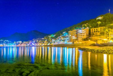 Bağlantı noktası de Nottingham Mallorca, Spai, Seaside gün batımı görünümü