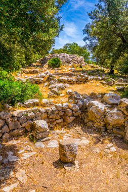 Ses Paisses antik kalıntıları Arta, Mallorca, Spai
