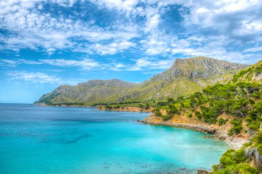 Mallorca 'dan Kaptan Farrutx, Spai.