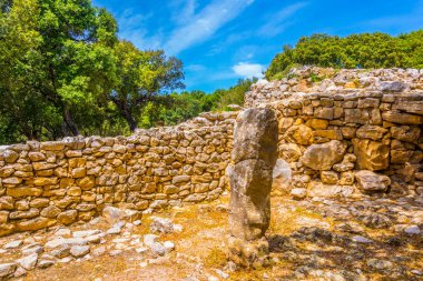 Ses Paisses antik kalıntıları Arta, Mallorca, Spai