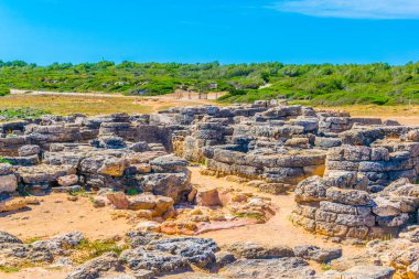 Mallorca, İspanya 'da Necropoli de Son Real