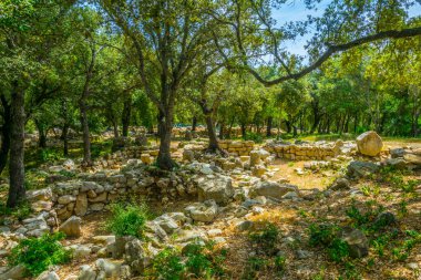 Ses Paisses antik kalıntıları Arta, Mallorca, Spai