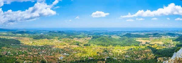 Vista Aérea Del Continente Mallorca España —  Fotos de Stock