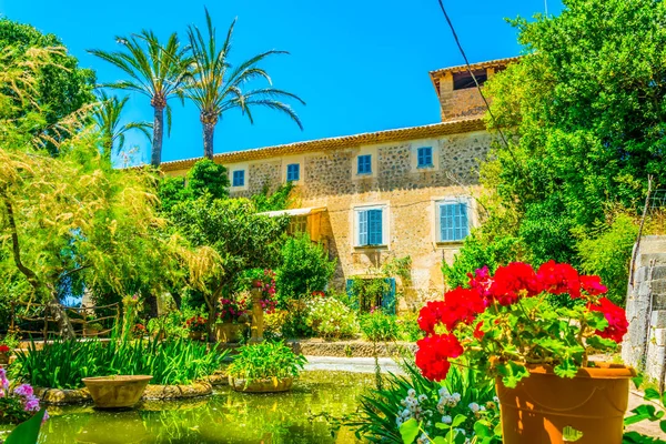 Garden at Son Marroig, former mansion of Archduke Luis Salvado, at Mallorca, Spai