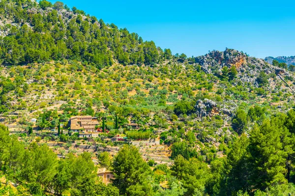 Sierra Tramuntana Cordillera Mallorca Spai — Foto de Stock