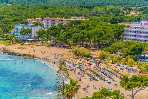 Aerial View Canyamel Beach Mallorca Spai — Stock Photo, Image