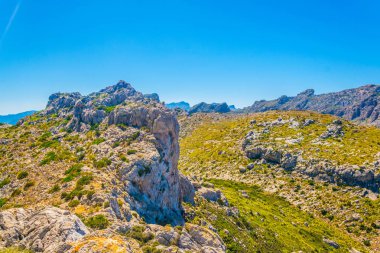 Cap Formentor, Mallorca, Spai kayalık peyzaj