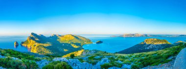 Cap Formentor, Mallorca, Spai kayalık peyzaj