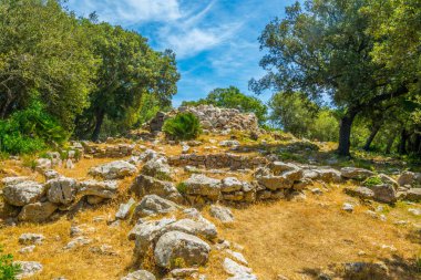 Ses Paisses antik kalıntıları Arta, Mallorca, Spai