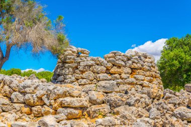 Mallorca, Spai, Talayot Capocorb Vell kalıntıları