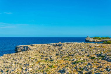 Düzensiz sahil Mallorca Porto Crist adlı