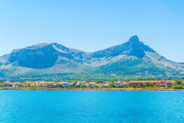 Colonia de sant pere, Mallorca, Spai deniz görünümü