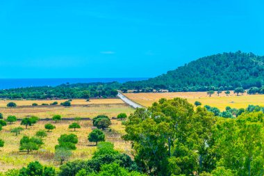 Anakara Mallorca, İspanya'nın havadan görünümü
