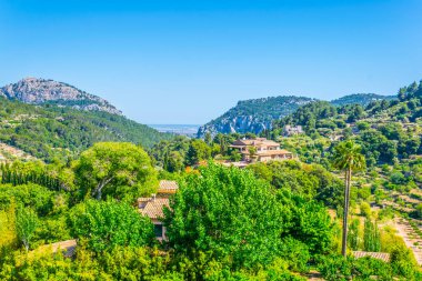 Valldemossa, Mallorca, Spai havadan görünümü