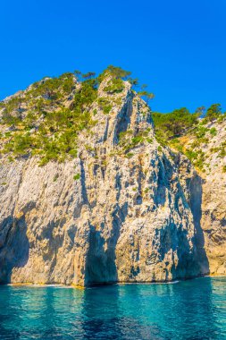 Alcudia ve pollenca koyları, Mallorca, Spai ayıran Victoria Yarımadası