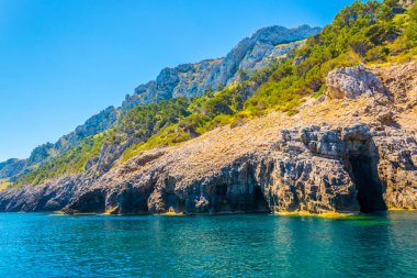 Mallorca 'dan Kaptan Farrutx, Spai.