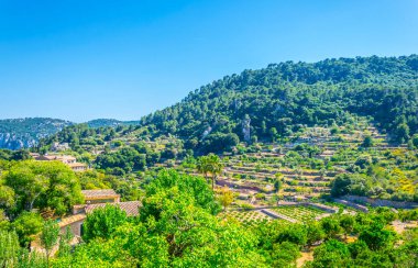 Valldemossa, Mallorca, Spai havadan görünümü