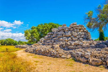 Mallorca, Spai, Talayot Capocorb Vell kalıntıları