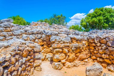 Mallorca, Spai, Talayot Capocorb Vell kalıntıları